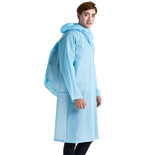 Oem eva printed logo adult raincoat (4)